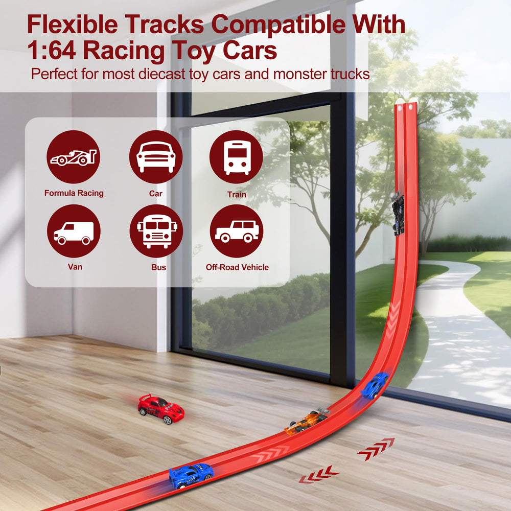 Yunzuiyue track on desk window demo shows versatile placement on tables or glass.