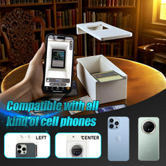 YupeTryp MTG Card Slinger lighting tips reduce glare for clearer images.