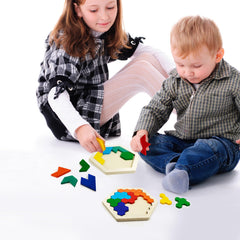 YUQILIN cognitive skills tangram tiles promote logical thinking and problem solving