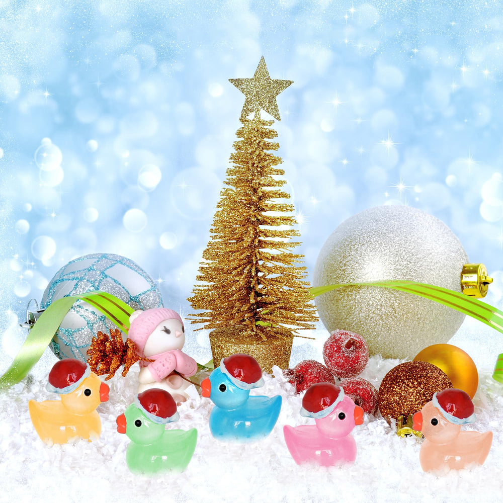 Yuronam 70pcs glow ducks set for slime and crafts.