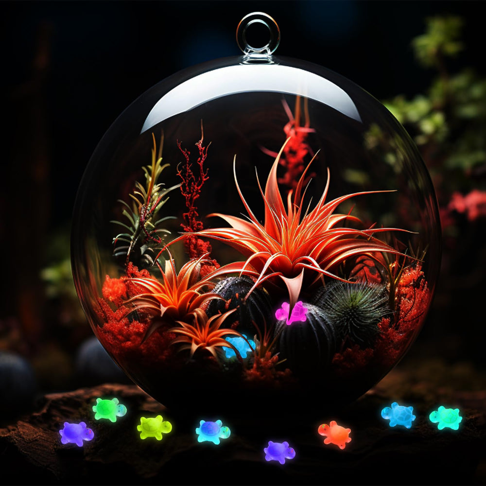 Yuronam resin turtles provide tiny, durable decor for terrariums and planters