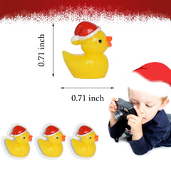 Yuronam tiny resin duck perfect for slime decor and mini crafts