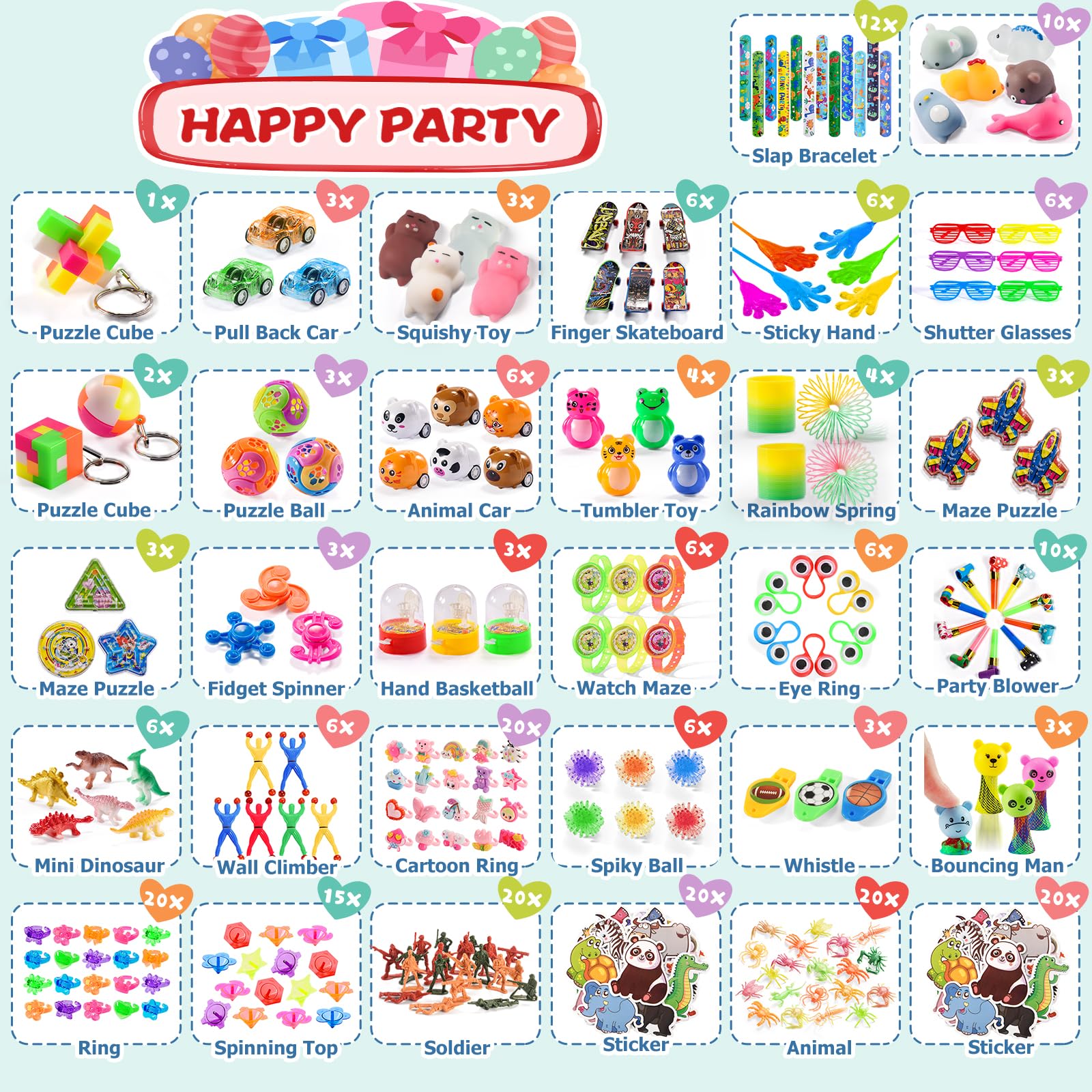 Yutin durable and non-toxic party toys ensure worry-free playtime at gatherings.
