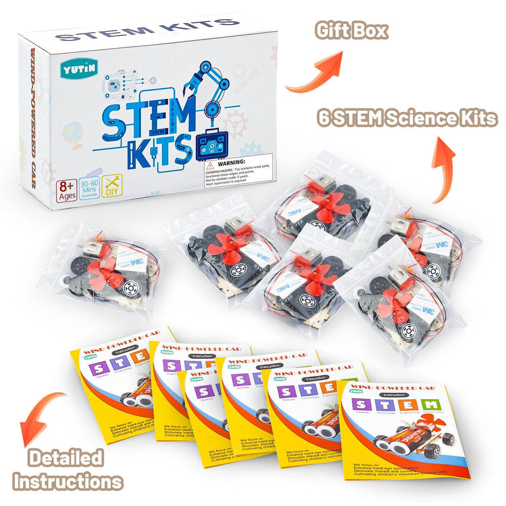 Yutin kids assembling models to boost curiosity and skills