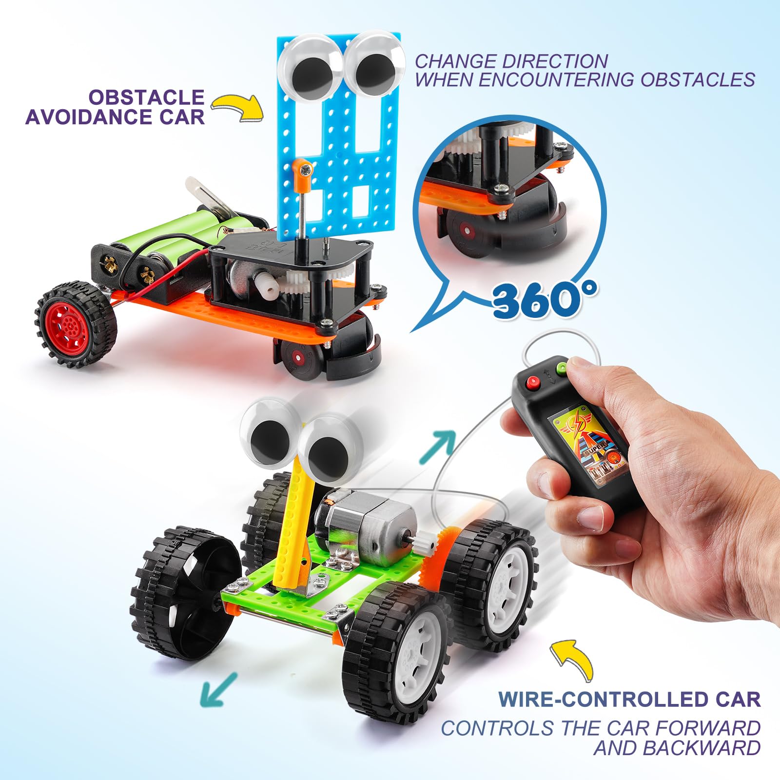 Yutin obstacle-avoidance robot demonstrates autonomous navigation during play