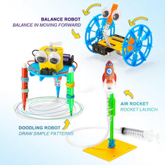 Yutin doodling robot kit enabling artistic STEM activities