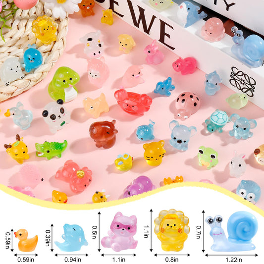 ywevyezc luminous dog resin figure glows for mini landscapes and playful shelves