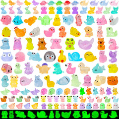 ywevyezc luminous mini resin animals in varied styles for DIY decoration