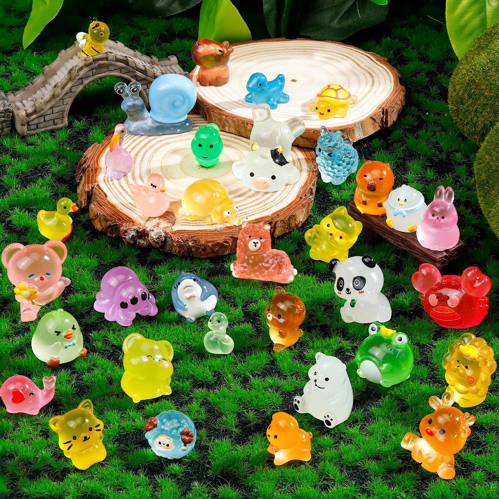 Ywevyezc glow-in-the-dark owl figurine – eye-catching night-time accent