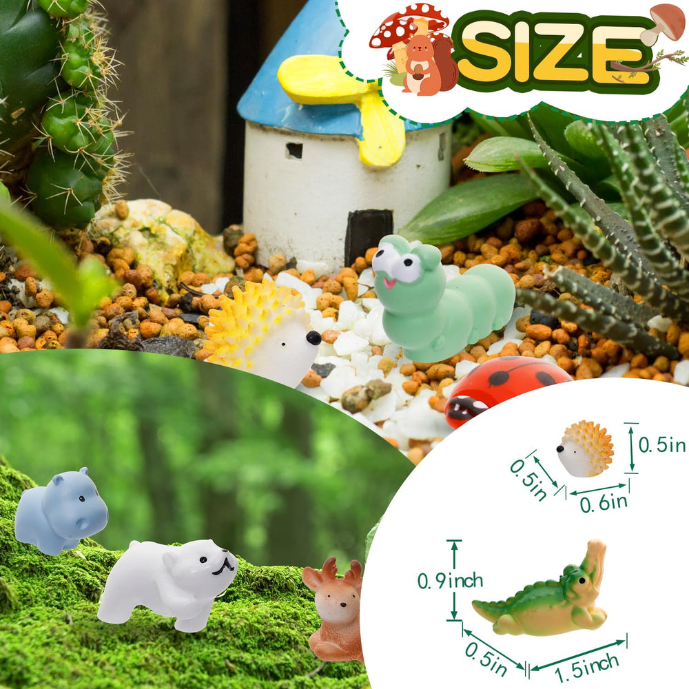 Ywevyezc charming animal figurines perfect as gifts and party accents.