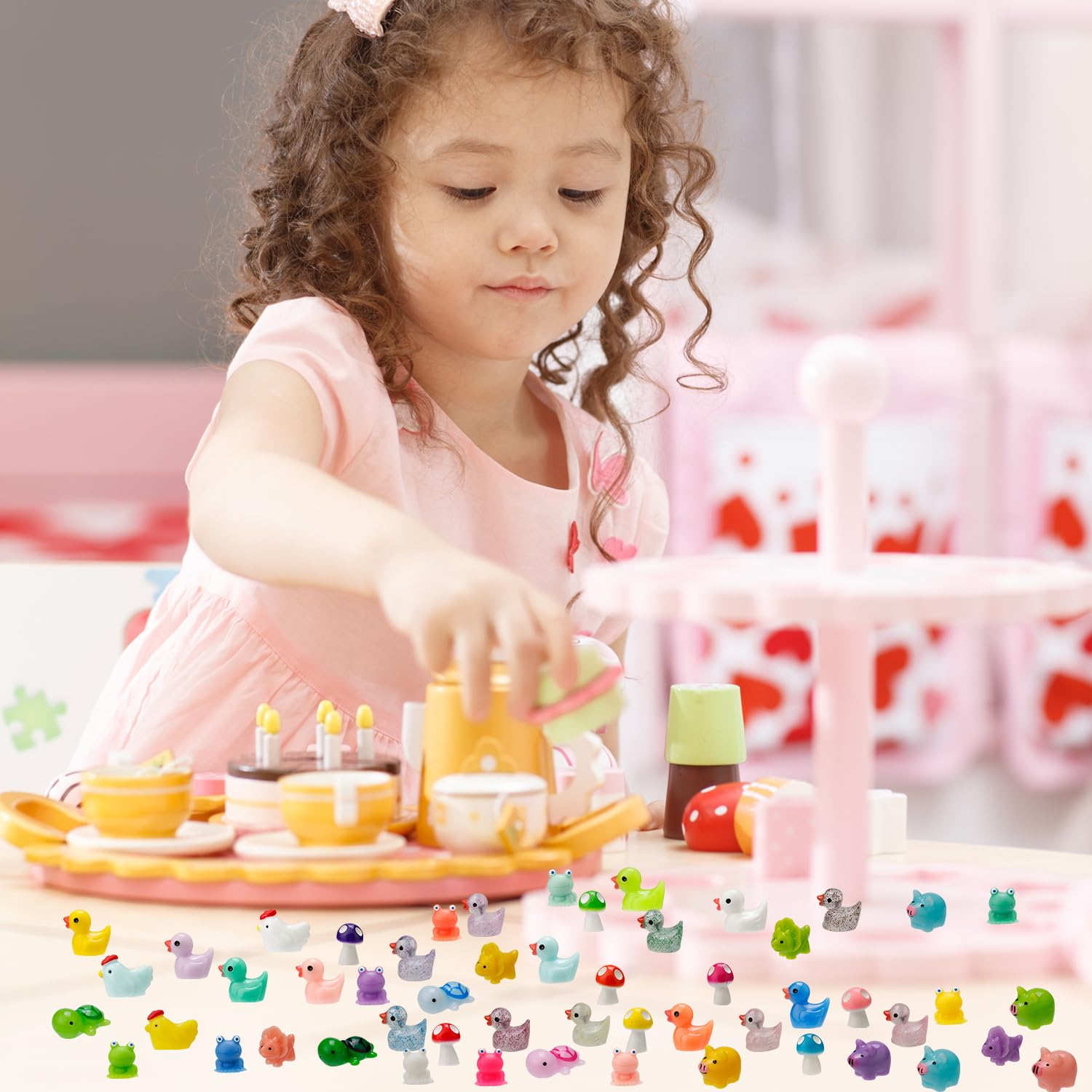 Ywevyezc 420-piece set supports creative play and decor ideas.