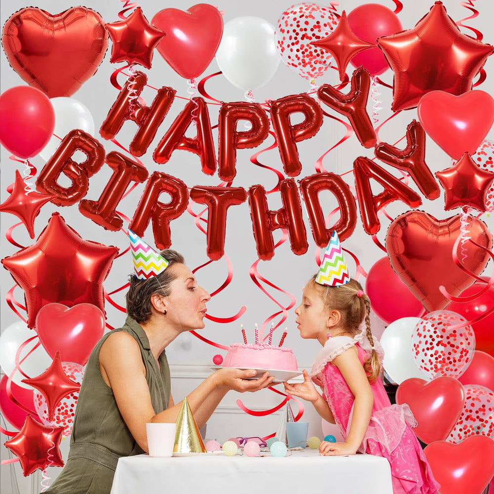 YWWSNSE red star foil balloons 18 inch create a festive focal point.