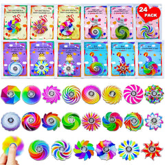YXOTJHS valentines fidget spinner card with colorful spinner for classroom fun