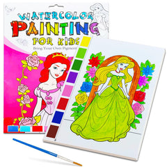 YXOTJHS watercolor book Scene 1 — mess-free creativity for travel