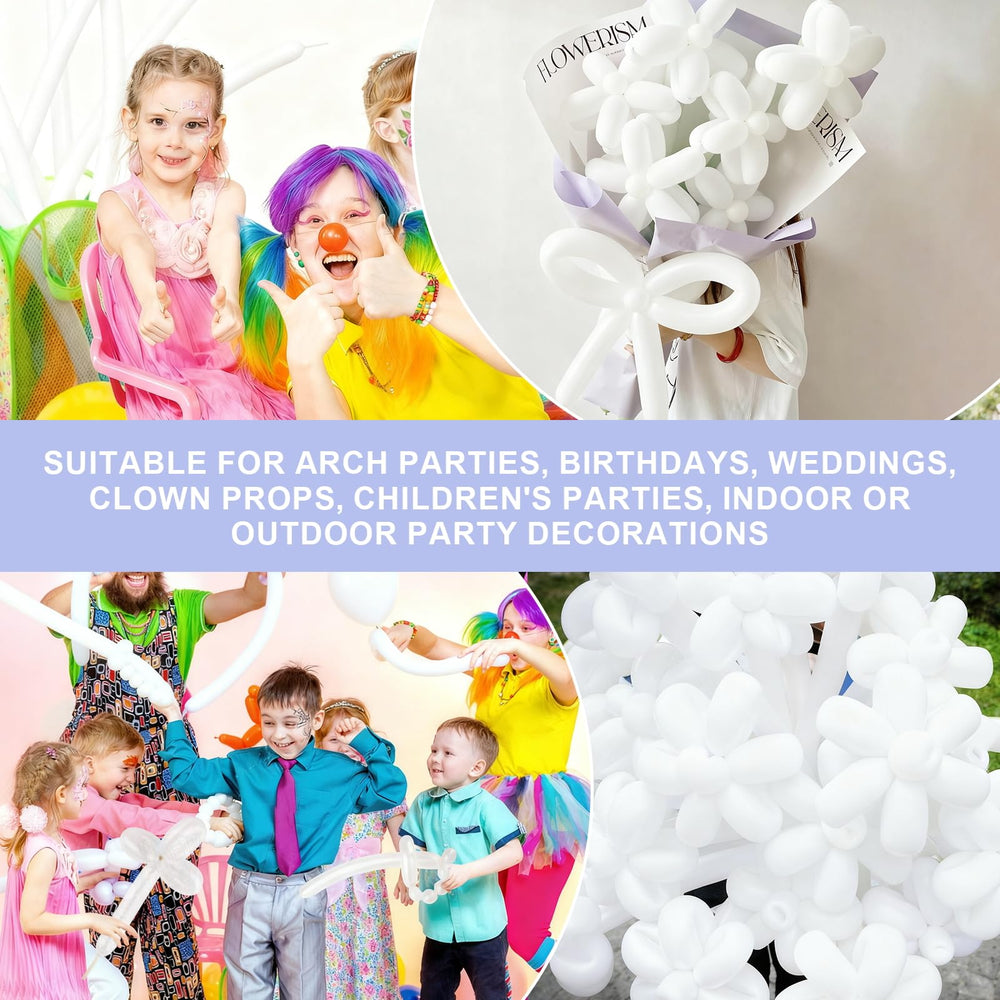 YXYL white balloons help develop creativity and patience in children