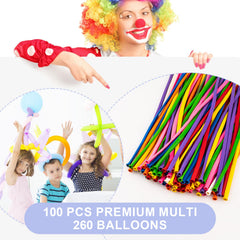YXYL long skinny balloons ready for precise shapes and longer designs.