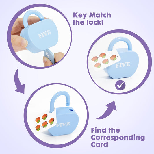 YYDeek number-dots 1-10 visual for counting and number recognition.
