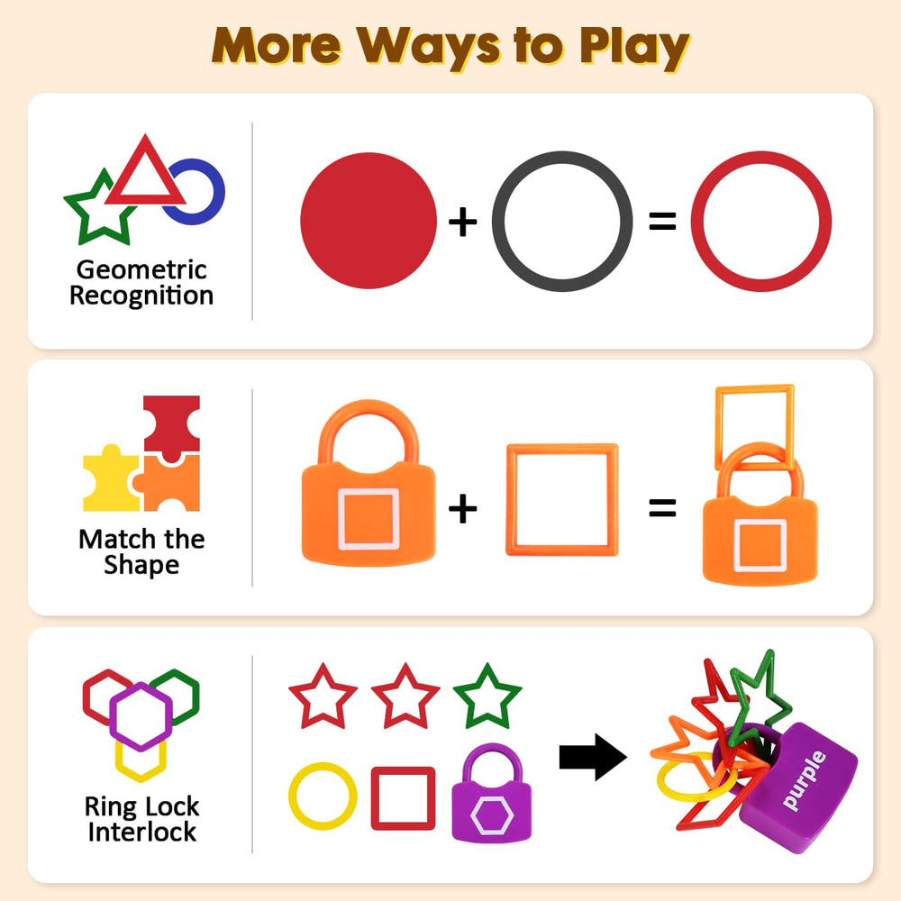 YYDeek ABS-safe toy features smooth edges for safe little hands.