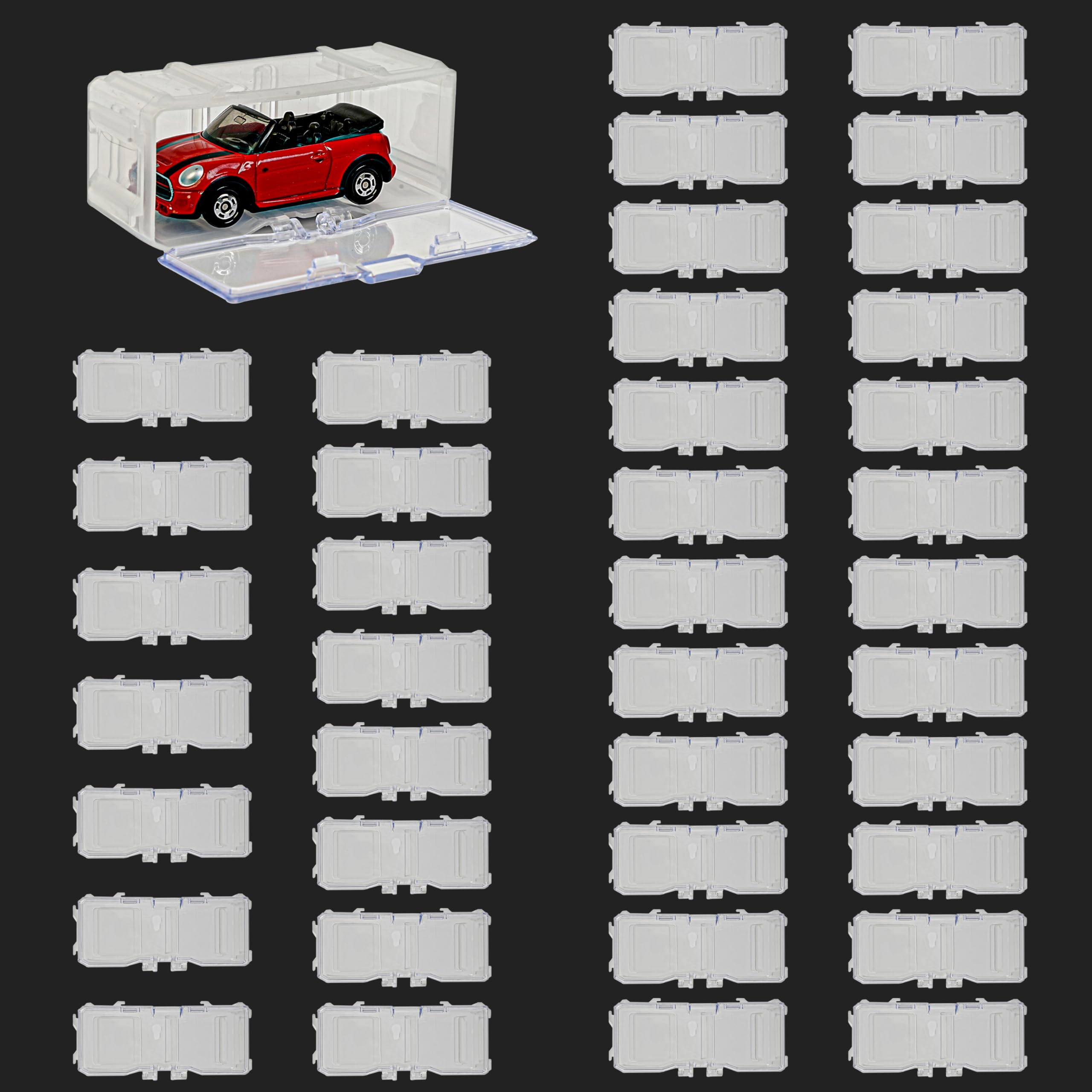 YYDS Hot Wheels display case showing 40 cars keeps your collection organized.