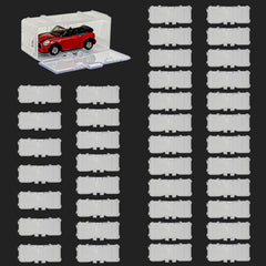 YYDS Hot Wheels display case showing 40 cars keeps your collection organized.
