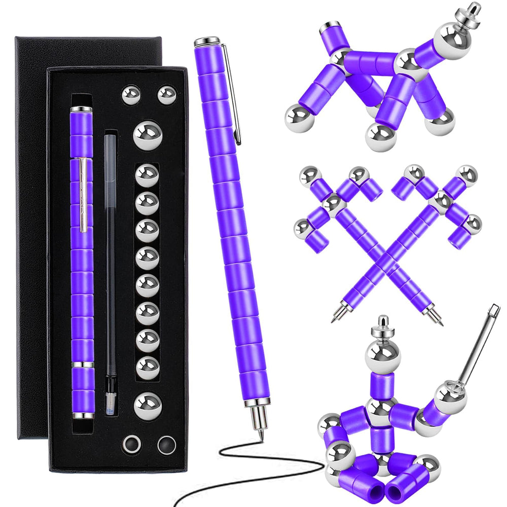 YYMHMF fidget pen with gold-plated finish offers stylish stress relief during work.
