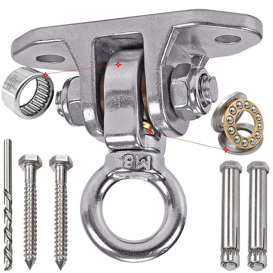 Yyiwhmy stainless steel swing hanger 180-360 degree mount for smooth rotation.