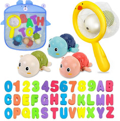 YYMHMF bath letters and numbers set for alphabet learning in the tub