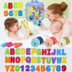 YYMHMF foam letters and numbers in water for early literacy play