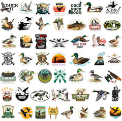 YYMYMGJ duck hunting stickers on a laptop personalize gear and stand out