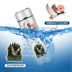 YYMYMGJ duck hunting stickers on a phone case add quick camo flair