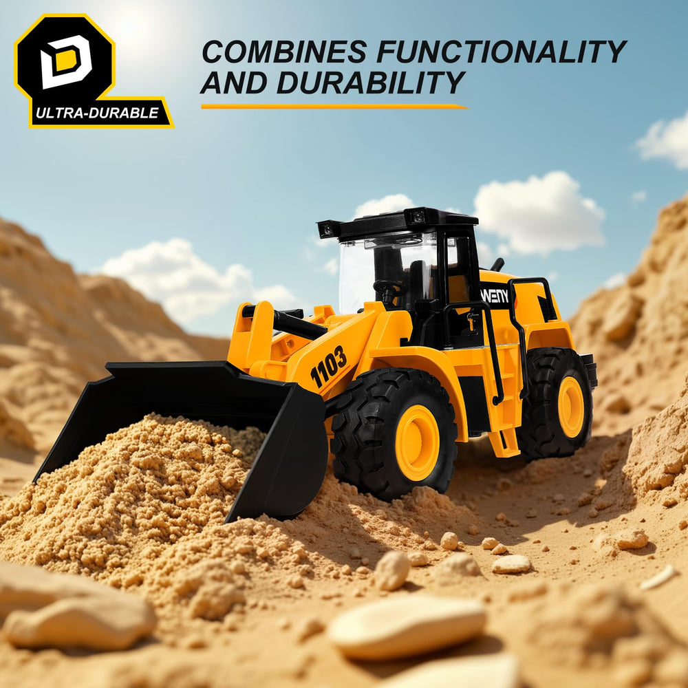 YySiRui bulldozer front blade movement demonstrates digging and pushing action.