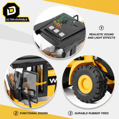 YySiRui bulldozer indoor outdoor play versatility for backyard or playroom.