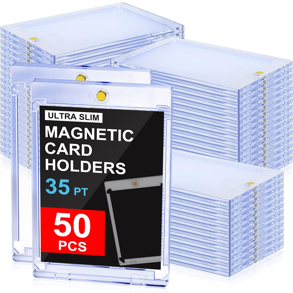YZtree 50ct magnetic card holder showing featherweight protection for travel.