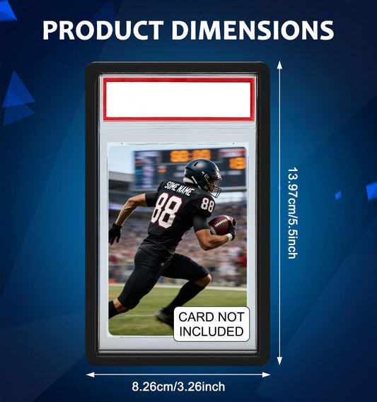YZtree slab bumper 360-shock absorption cushions drops, keeping graded cards safe in everyday handling