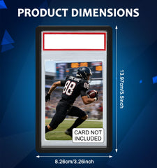 YZtree slab bumper 360-shock absorption cushions drops, keeping graded cards safe in everyday handling