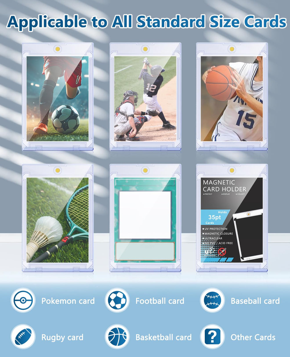 YZtree universal-fit 25x35 card-size case for standard sports and game cards.