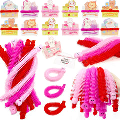 YZXODN Valentine stretchy strings set for classroom swaps and party favors.