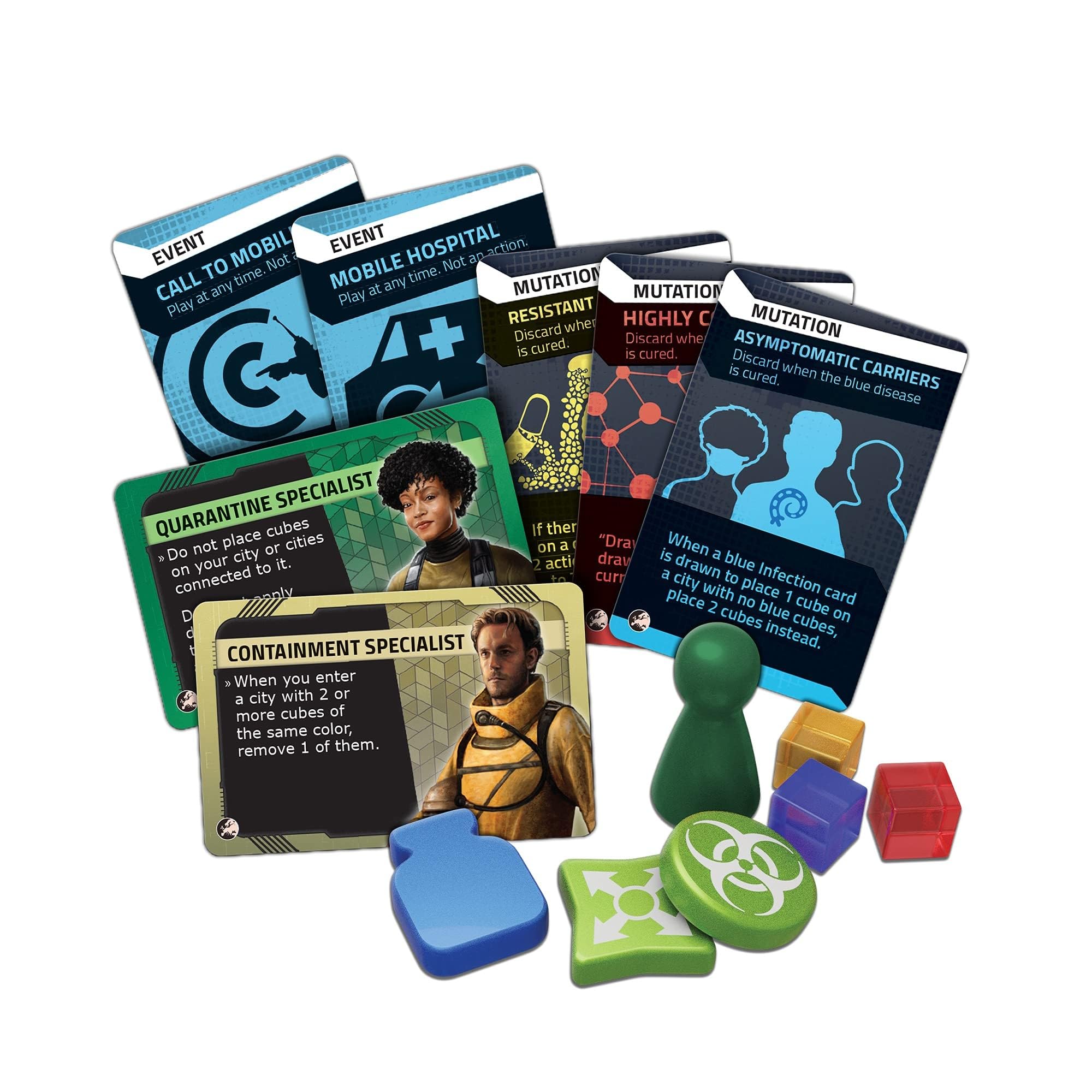 Z-Man Games Pandemic Hot Zone Europe portable box for quick play
