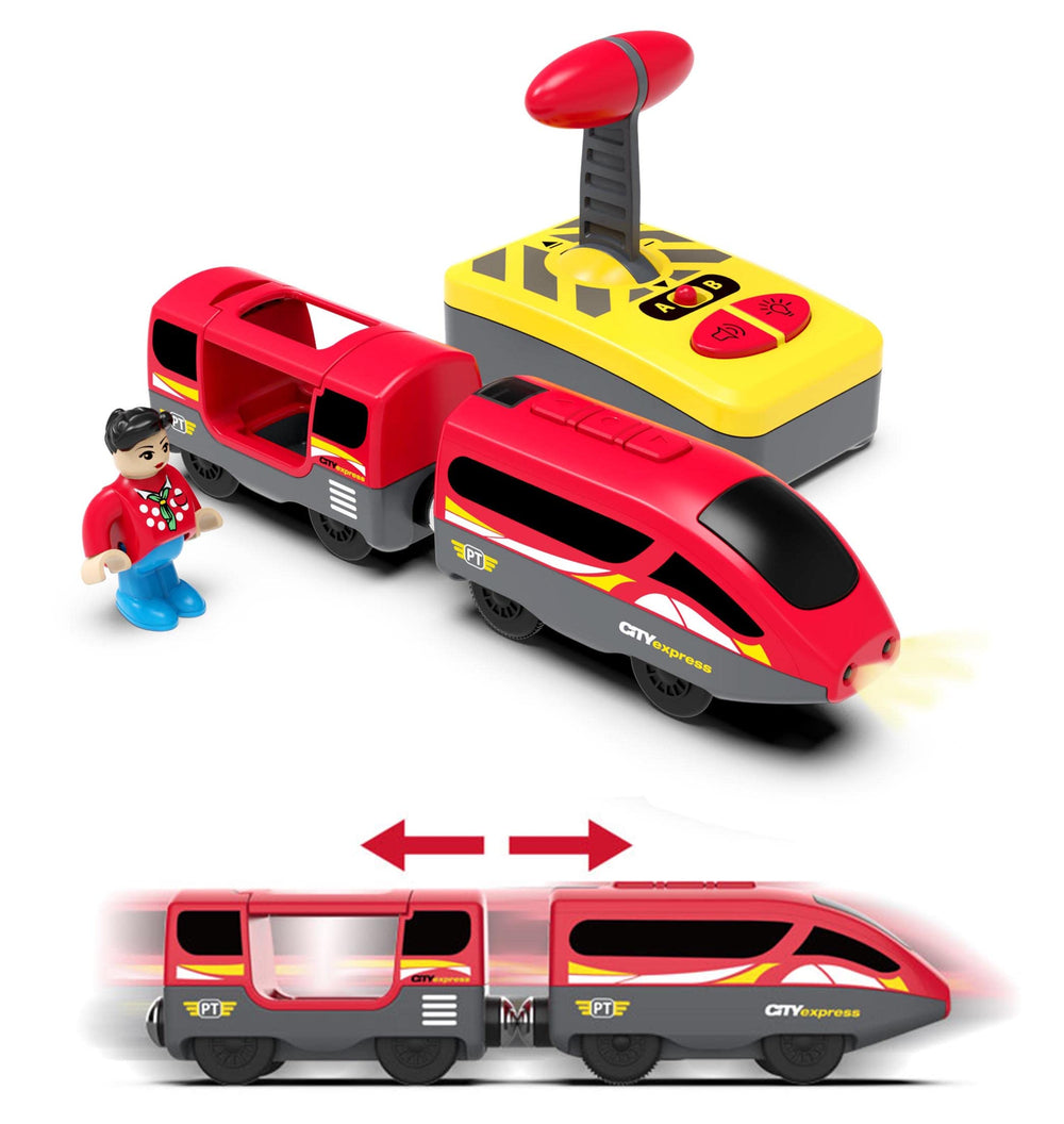 Z MAYABBO battery-operated train kit ready for action once batteries are set.