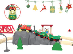 Z MAYABBO colorful red, green, yellow train captures young attention