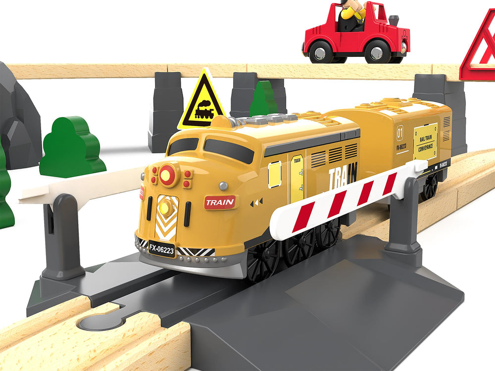 Z Mayabbo train compatibility with Thomas & Friends, Brio, and Chuggington tracks.