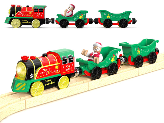Z MAYABBO Electric Train Set with lights sparks imaginative play