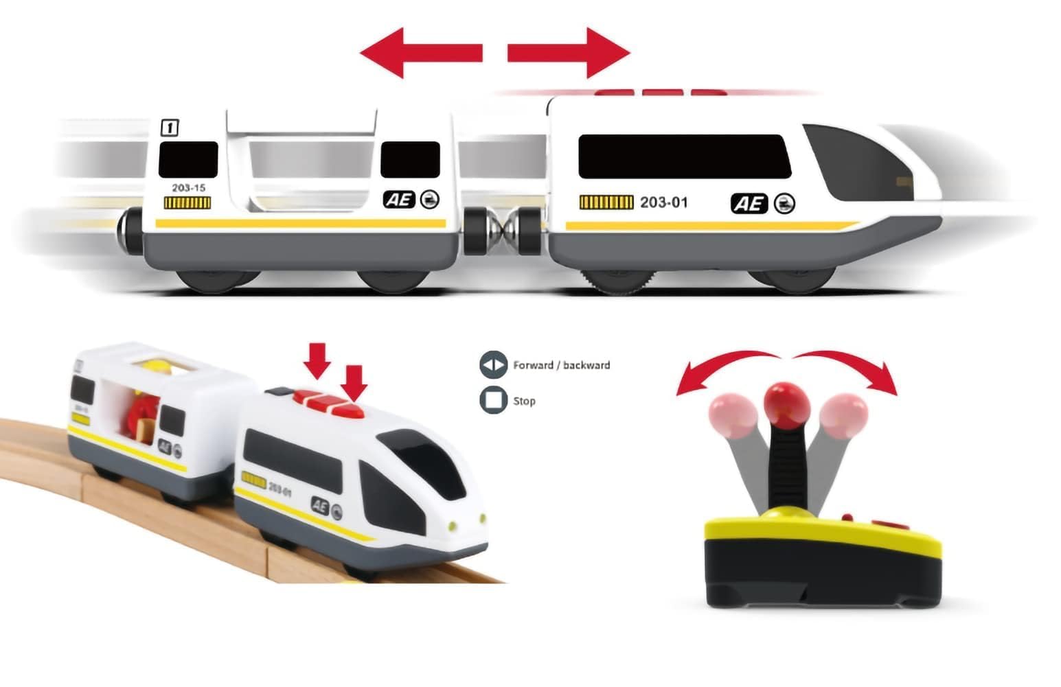 Z MAYABBO extra carriage expands storytelling on compatible tracks.