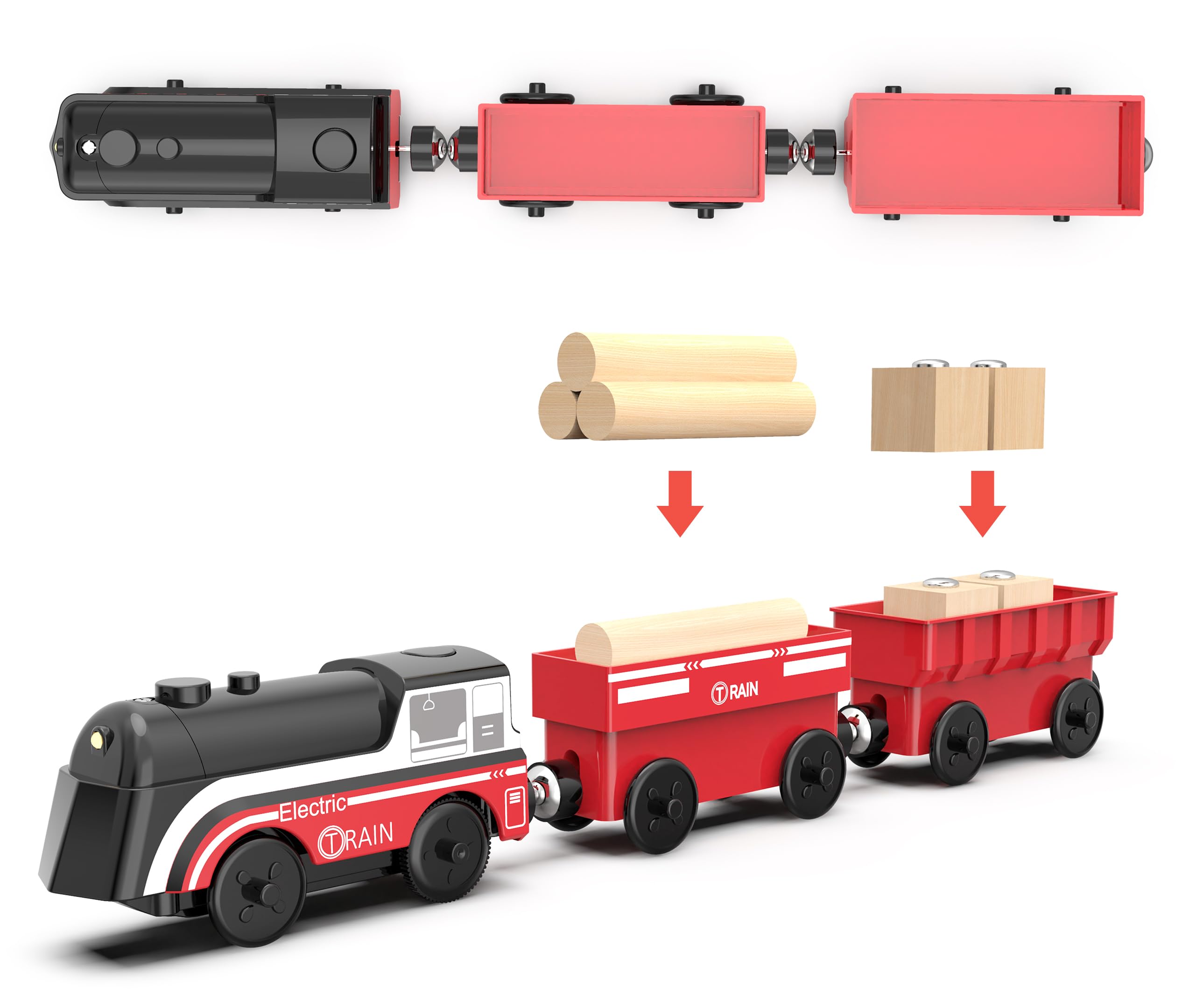 Z MAYABBO forward and stop button for simple train control