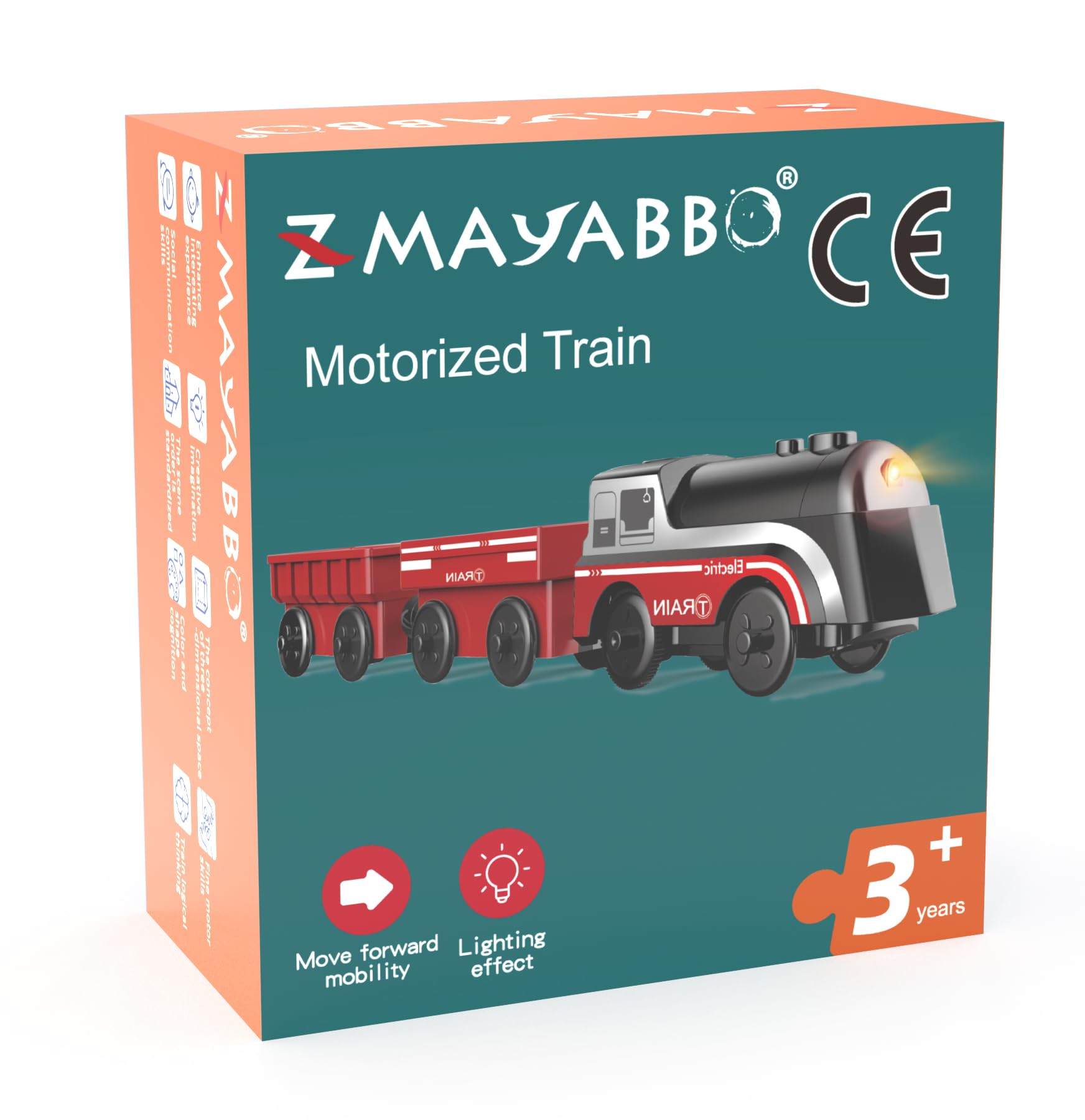 Z MAYABBO gift idea for kids and train enthusiasts