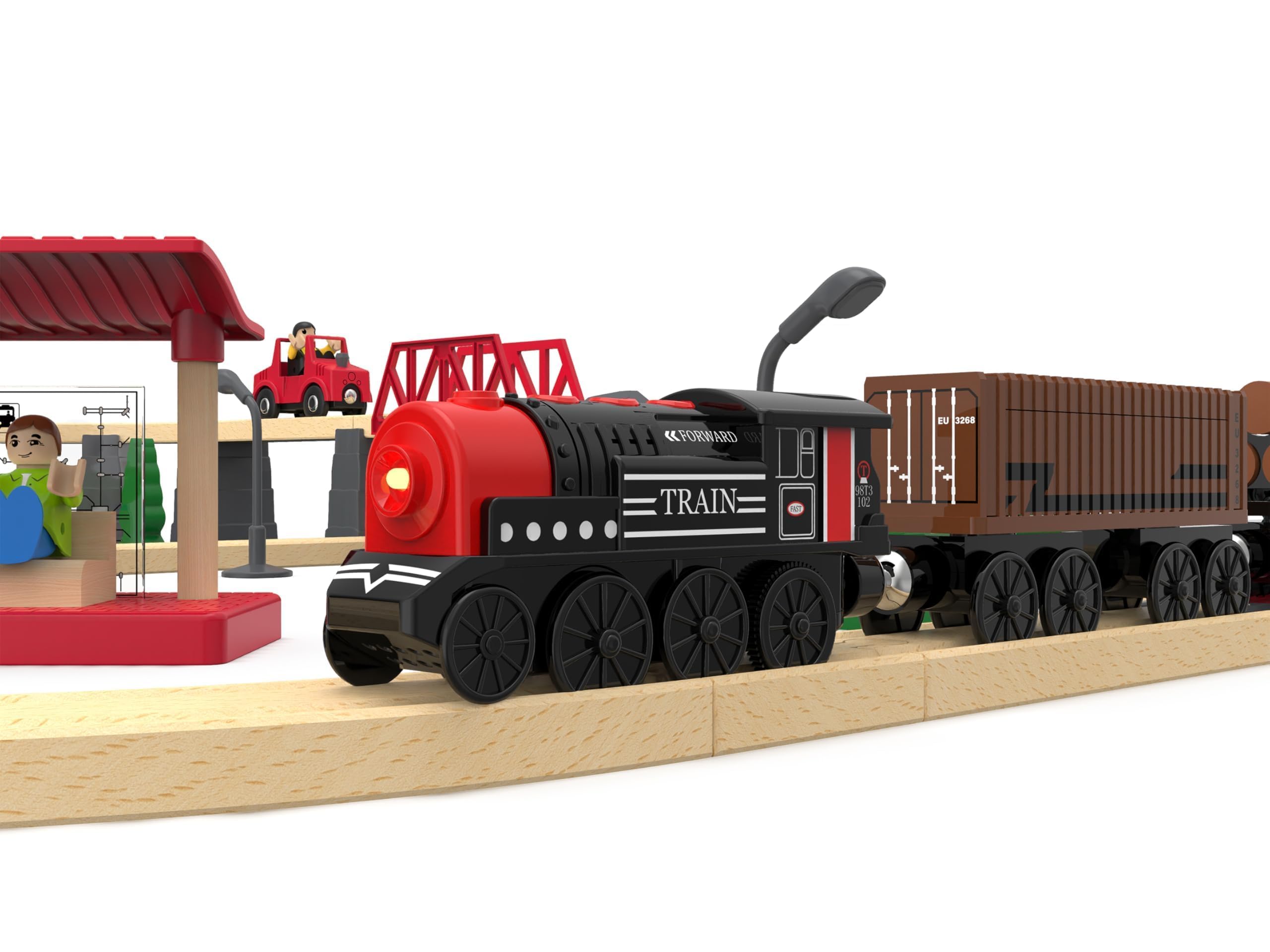 Z MAYABBO ideal gift for toddlers and train enthusiasts.