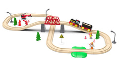 Z MAYABBO magnetic train cargo carriage supports seamless play with Brio and Thomas sets.