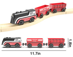 Z MAYABBO locomotive pulling multiple cars for longer routes