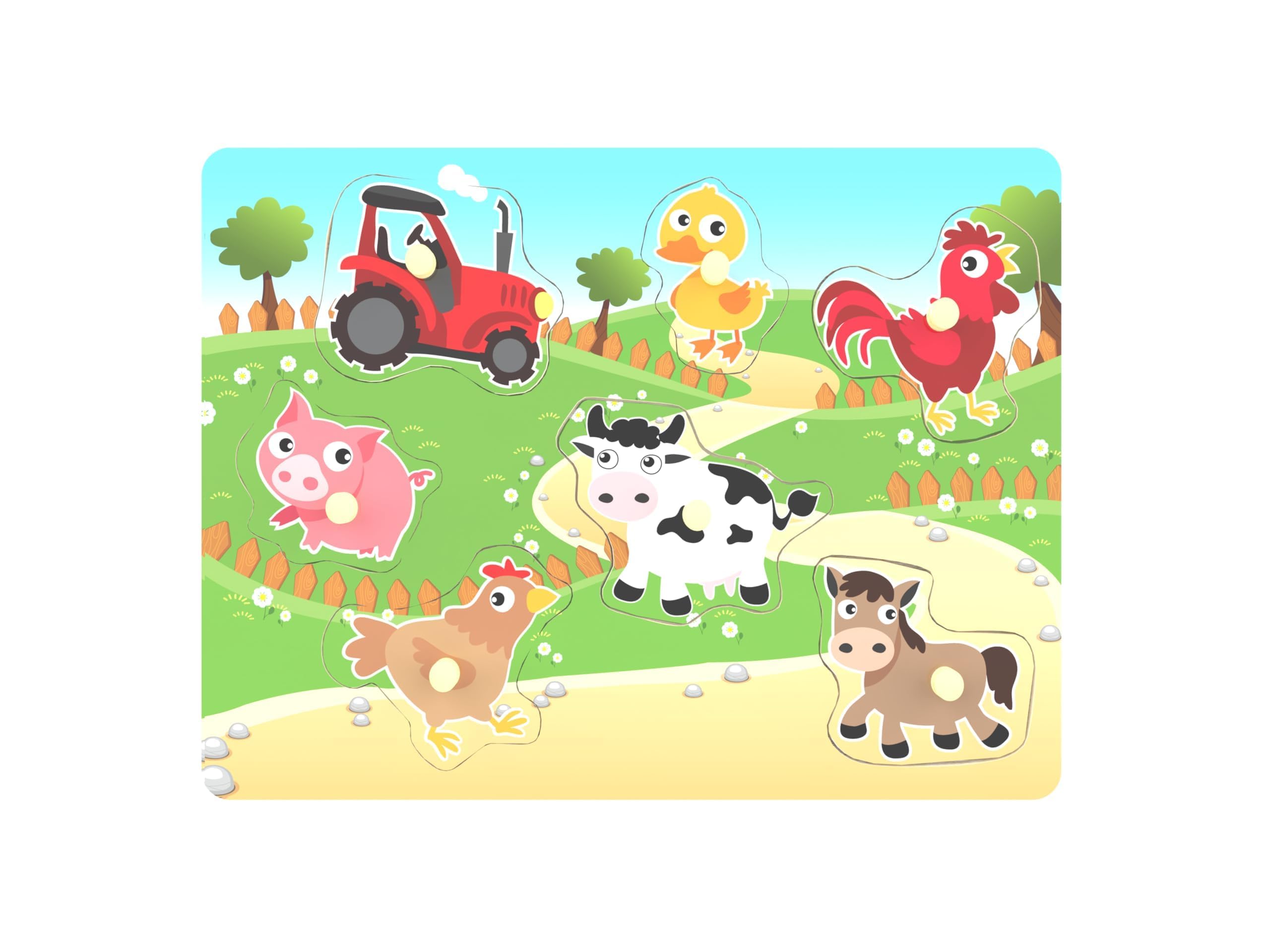 Z MAYABBO ideal toddler gift for educational farm-themed fun.