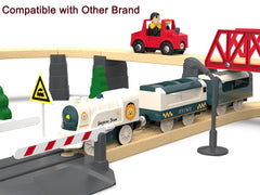 Z MAYABBO wooden track compatibility enables easy expansion with popular brands.